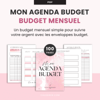 Budget mensuel à imprimer : votre planner avec enveloppes budget – Image 2