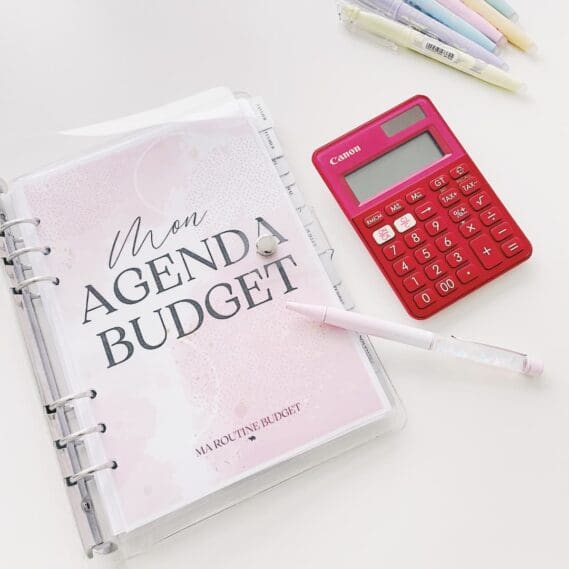 mon agenda budget le budget planner à imprimer en français