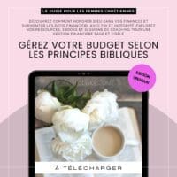 ebook femme chrétienne pour gerer son budget selon la parole de Dieu