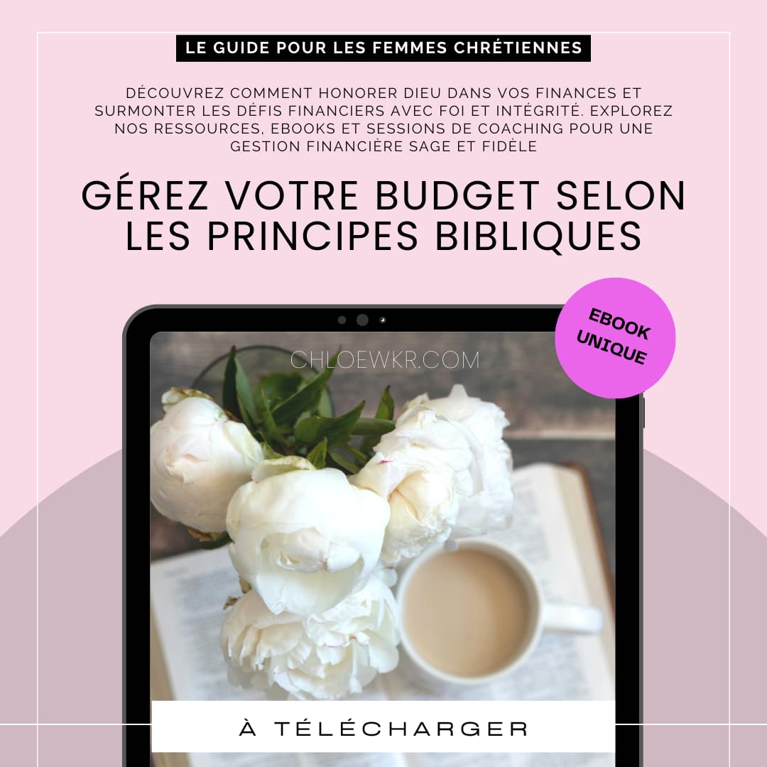 ebook femme chretienne pour gerer son budget selon les principes bibliques