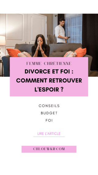 Divorce et foi comment retrouver l'espoir comportement d'une femme chrétienne face au divorce