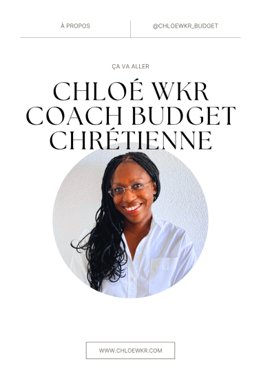 Chloé wkr coach suisse en budget chrétien